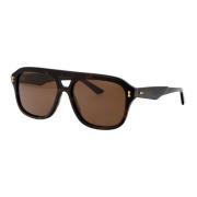 Stijlvolle zonnebril Gg1263S Gucci , Brown , Heren