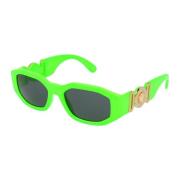 Stijlvolle zonnebril met model 0Ve4361 Versace , Green , Heren