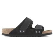 Klassieke Zwarte Sandalen Birkenstock , Black , Heren