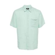 Bellini Logo Shirt in Groen A.p.c. , Green , Heren