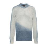 Blauwe Sweatshirt Ss24 Herenkleding Roberto Collina , Multicolor , Her...