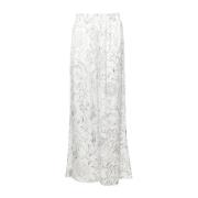 Witte Broek Ss24 Fabiana Filippi , White , Dames