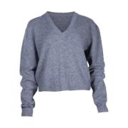 Pre-owned Wool tops Alexander McQueen Pre-owned , Gray , Dames