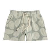 Pebble Drizzle Terry Beach Shorts OAS , Multicolor , Heren