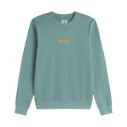 Bransonalf Sweatshirt Aqua Green Ecoalf , Green , Heren