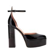 Glanzende lakpumps voor fashionista`s Guess , Black , Dames