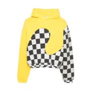 Swirl Hoodie Gebreid ERL , Yellow , Heren