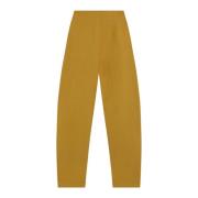 Dakota Linnen Wol Broek Curcuma Cortana , Yellow , Dames