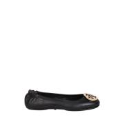 Gouden Logo Ballerina met Applicatie Tory Burch , Black , Dames