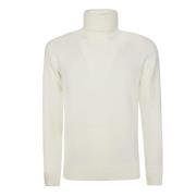 Merino Wol Trui Drumohr , White , Heren