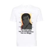 Andy Warhol Katoenen T-shirt Comme des Garçons , White , Heren