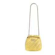 Crush XS schoudertas Balenciaga , Yellow , Dames