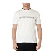3D1Td4 1Juvz Logo T-Shirt Emporio Armani , White , Heren