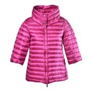 Down jacket in fuchsia nylon Baldinini , Pink , Dames