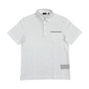 Klassieke Polo Shirt voor Mannen Ermenegildo Zegna , White , Heren