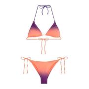 Verstelbare Driehoek Bikini Set Visionary Dose F**k , Multicolor , Dam...