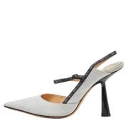 Pre-owned Fabric heels Jimmy Choo Pre-owned , Gray , Dames