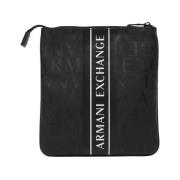 Crossbody tas Armani Exchange , Black , Heren