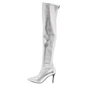 Pre-owned Fabric boots Giuseppe Zanotti Pre-owned , Gray , Dames