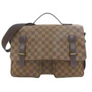 Pre-owned Canvas louis-vuitton-bags Louis Vuitton Vintage , Brown , Da...