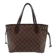 Pre-owned Canvas totes Louis Vuitton Vintage , Brown , Dames