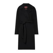 Zwarte Totem Jassen Max Mara Studio , Black , Dames