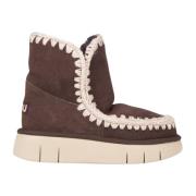 Handgemaakte Eskimo 18 Bounce Laarzen Mou , Brown , Dames