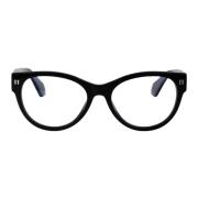 Stijlvolle Optical Style 57 Bril Off White , Black , Unisex