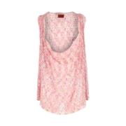 Pre-owned Cotton tops Missoni Pre-owned , Pink , Dames