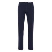 Navy Slim Fit Chinos Jacob Cohën , Blue , Heren