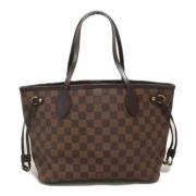 Pre-owned Canvas totes Louis Vuitton Vintage , Brown , Dames