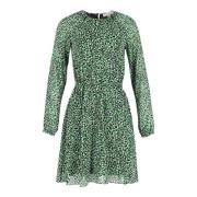 Pre-owned Silk dresses Michael Kors Pre-owned , Green , Dames