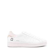 Roze Sneakers met Contrasterende Details D.a.t.e. , White , Dames