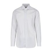 Witte Overhemd Collectie Barba Napoli , Multicolor , Heren