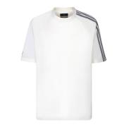Witte T-shirts & Polos voor mannen Adidas , White , Heren
