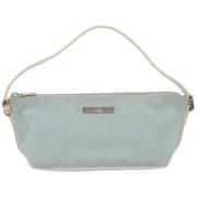 Pre-owned Canvas gucci-bags Gucci Vintage , Blue , Dames