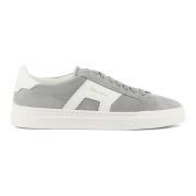 Grijze Sneakers Santoni , Gray , Heren