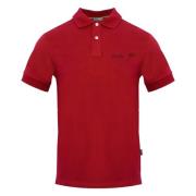 Katoenen poloshirt met korte mouwen Plein Sport , Red , Heren