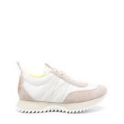 Pacey Witte Nylon Sneakers Moncler , Multicolor , Dames