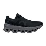 Zwarte Cloudmonster Sneakers voor Vrouwen On Running , Black , Heren