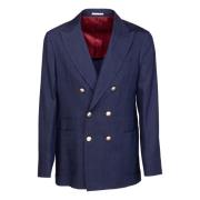 Blazers Brunello Cucinelli , Blue , Heren