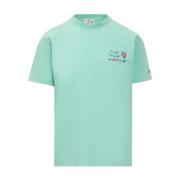 Blauwe T-shirts en Polos Portofino00696F MC2 Saint Barth , Blue , Here...