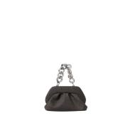 Kurk Zwart Clutch Tas Vegan Stof THEMOIRè , Black , Dames