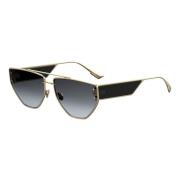 Gold/Grey Brown Shaded Sunglasses Dior , Yellow , Dames