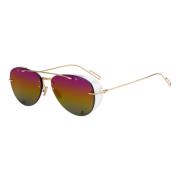 Chroma 1 Sunglasses Gold/Pink Yellow Shaded Dior , Yellow , Heren