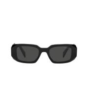 Stijlvolle Zonnebril Prada , Black , Unisex