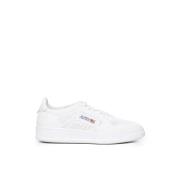 Geperforeerde Witte Sneakers Autry , White , Heren