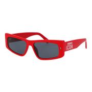 Iconische Zonnebril Model 0007/S Dsquared2 , Red , Heren