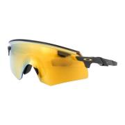 Stijlvolle zonnebril met Encoder-technologie Oakley , Black , Heren