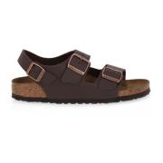 Milano Birko-Flor Sandalen Birkenstock , Brown , Heren